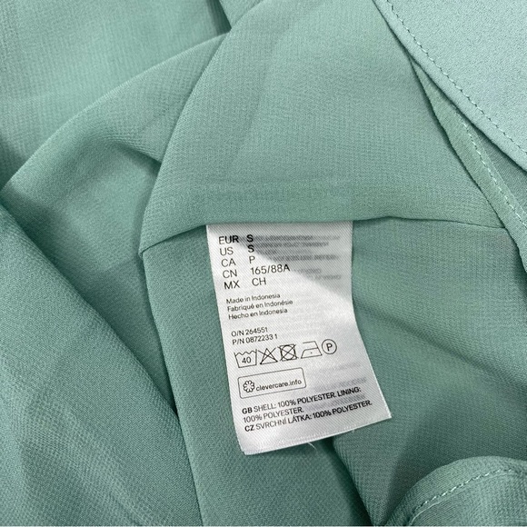 H&M | Women's Light Green Dress Size S - Picture 8 of 8
